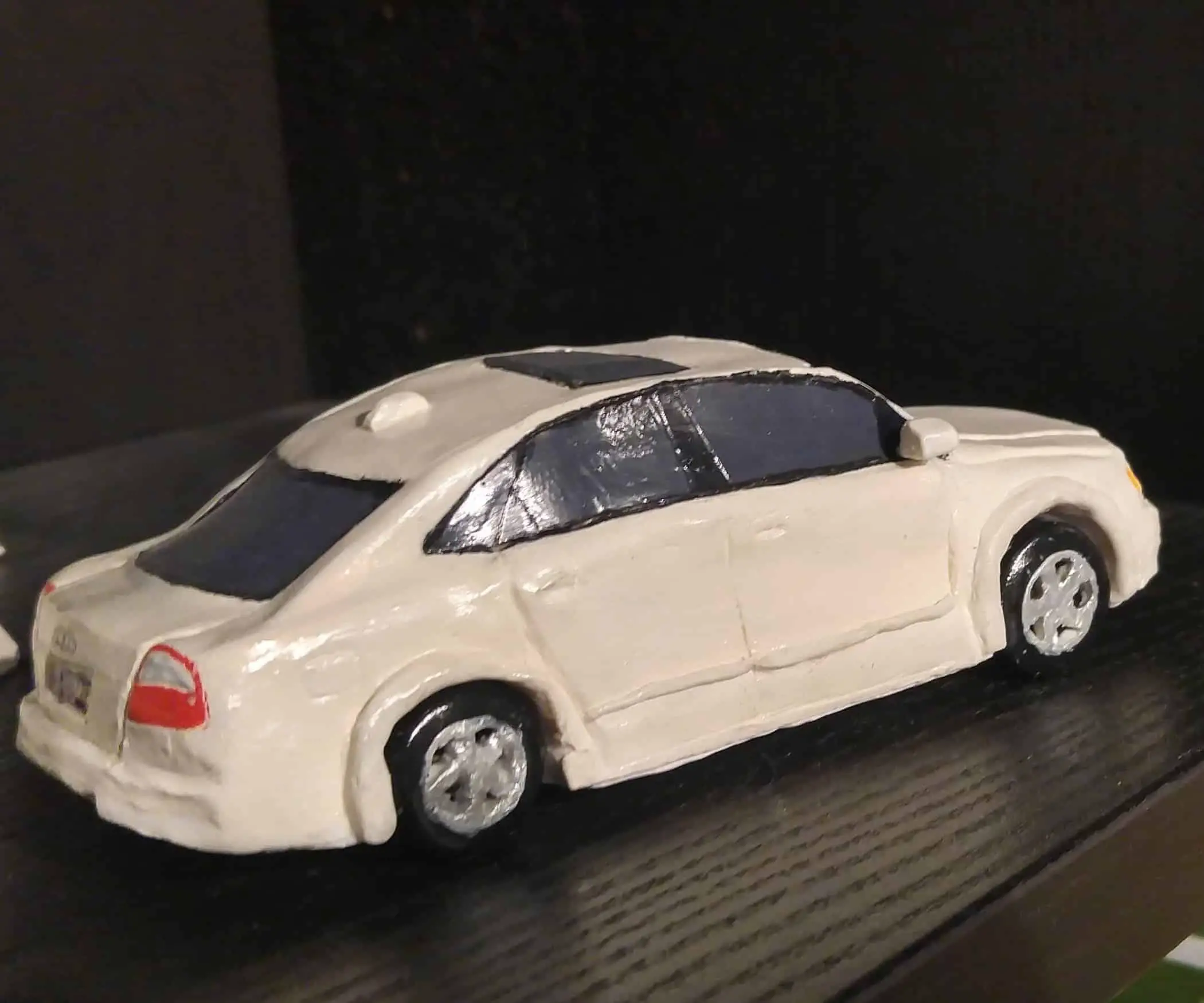 1:13 Car Model With Polymer Clay