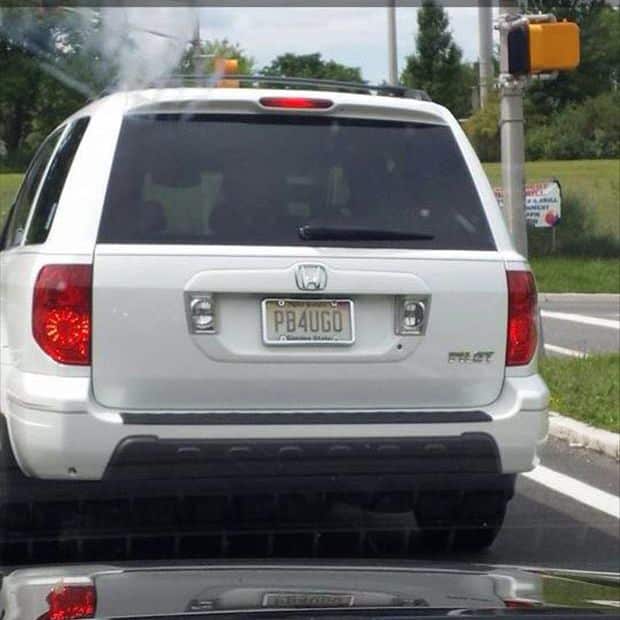 20 Very Clever and Very Dirty License Plates