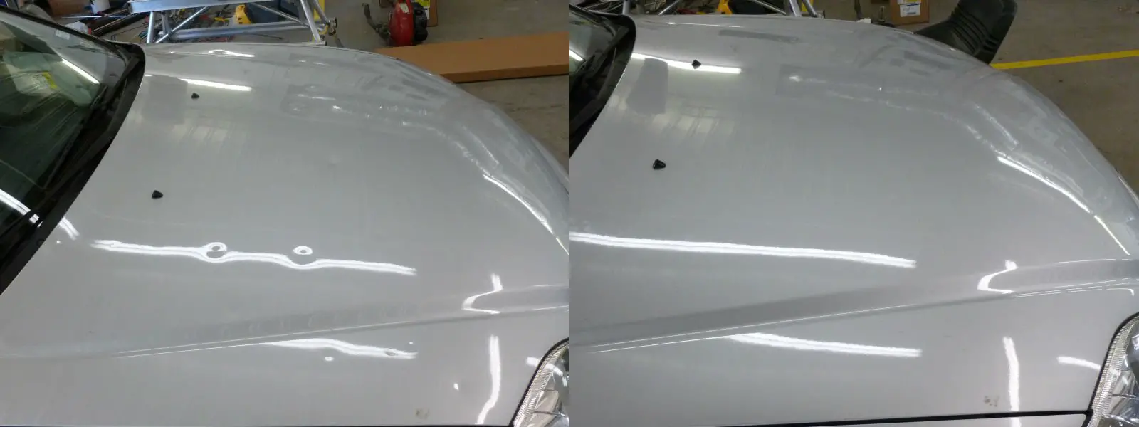 2000 Honda Civic with Hail Damage Before and After ...
