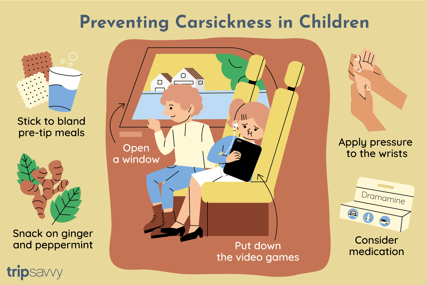 8 Ways to Prevent Car Sickness in Children