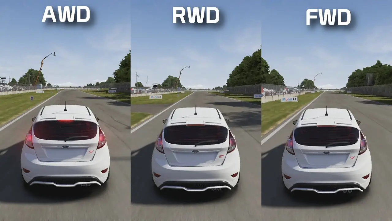 AWD vs RWD vs FWD