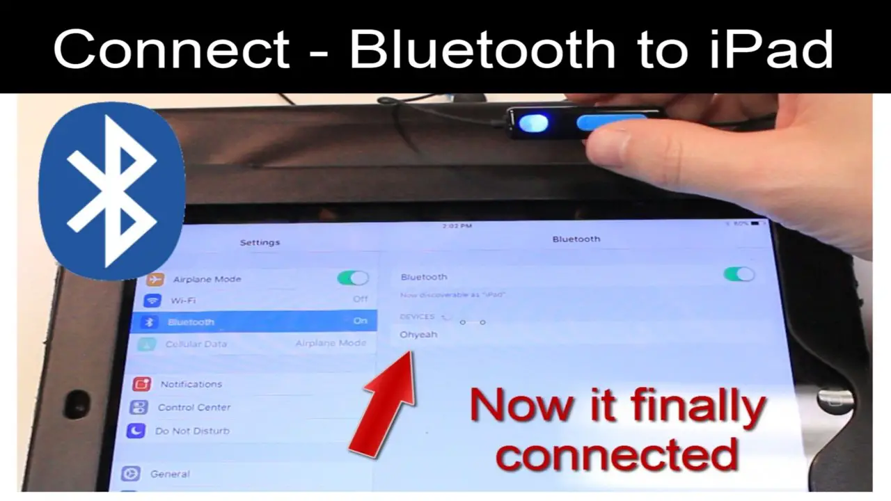 Bluetooth not Working on Apple iPad, iPhone, iPod