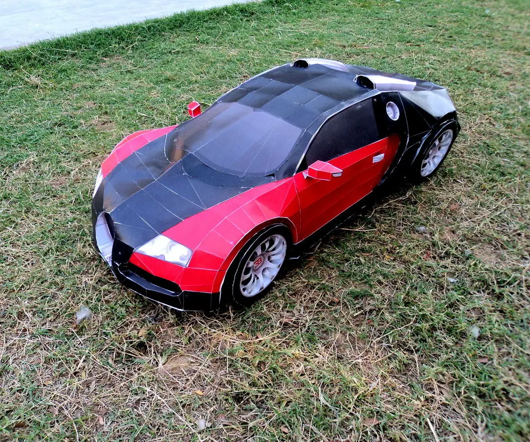 Bugatti Veyron Paper