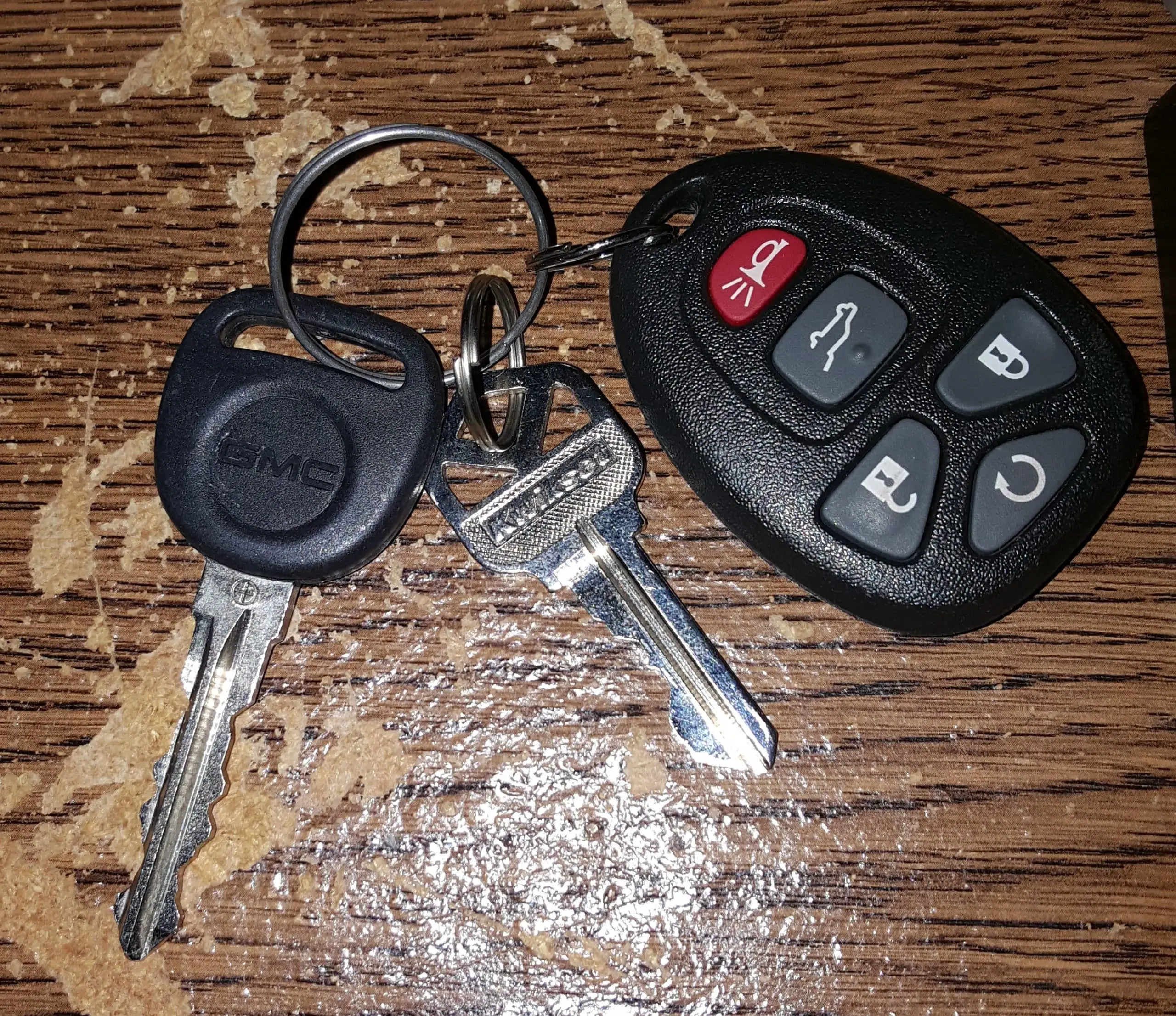 Car and house keys