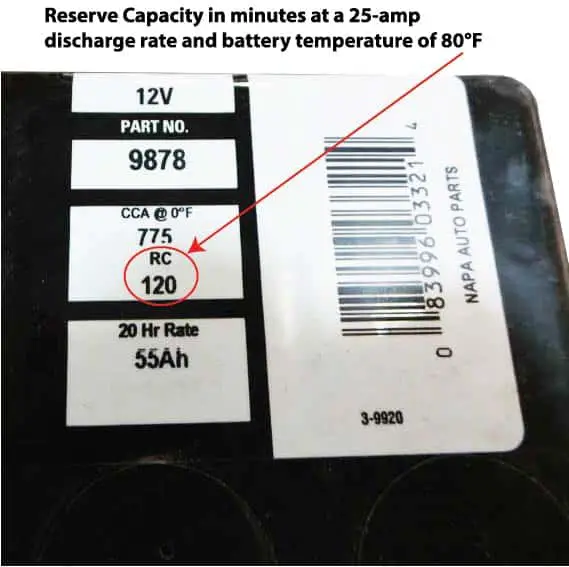 Car battery reserve capacity  Ricks Free Auto Repair Advice Ricks Free ...