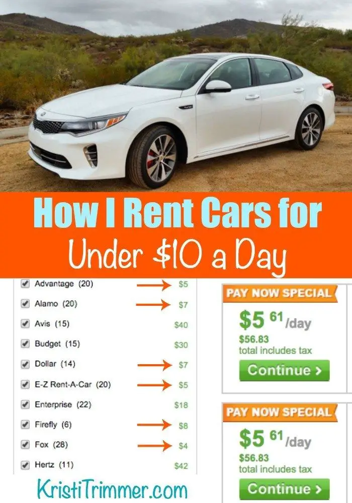 Car Rental Best Deal / How I Rent Cars for Under $10 a Day ...