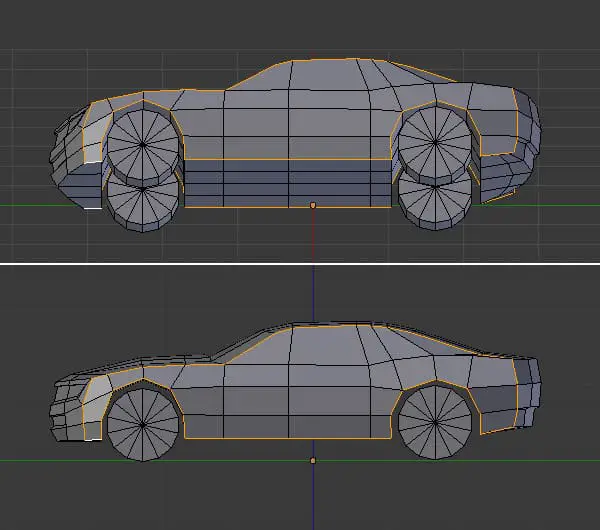 Create a Low Poly Camaro in Blender: Part 2
