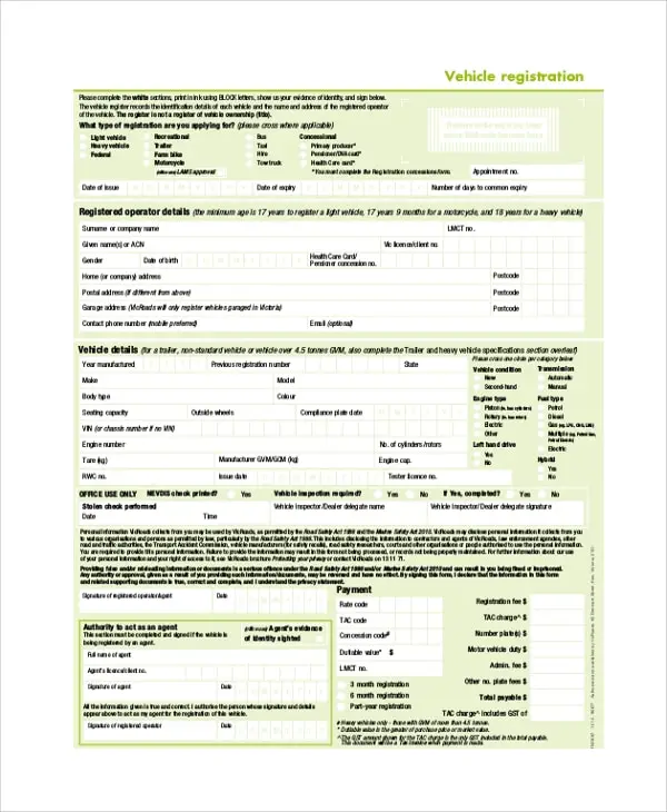 Ct Car Registration Form : Connecticut Voter Registration Fillable Form ...