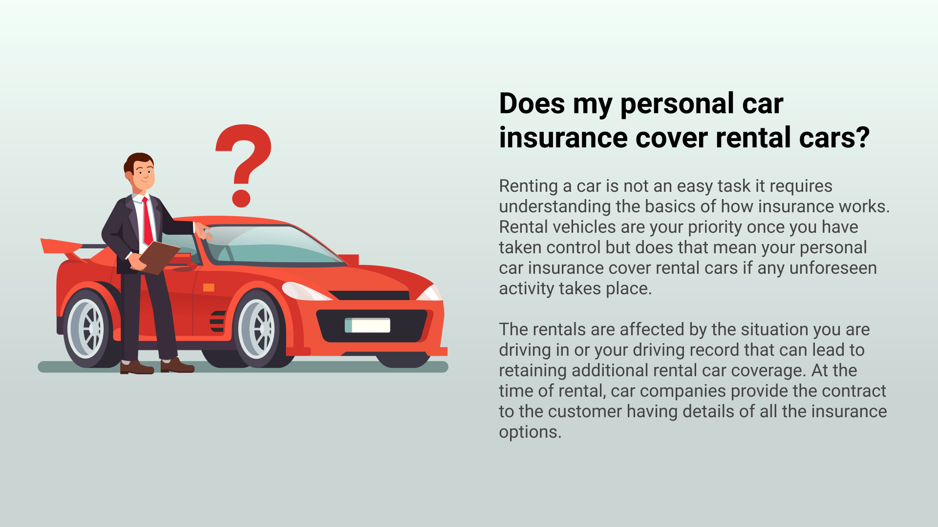 Do rental cars get coverage under personal car insurance?