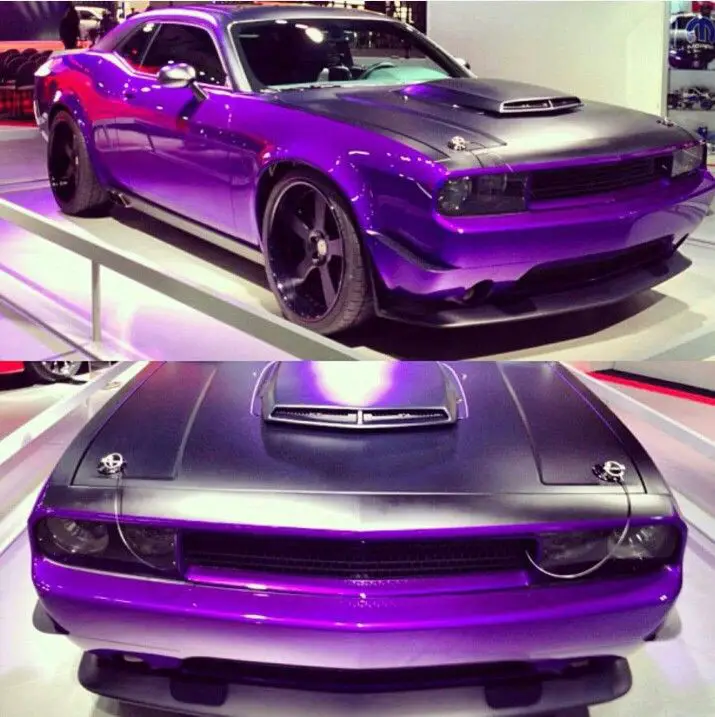 Dream car in my favorite color purple.