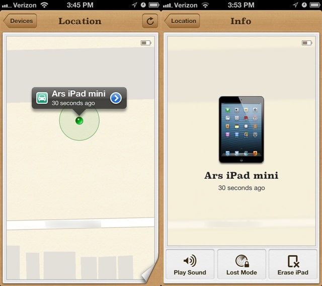 Find My iPhone app can now give directions to the finders door