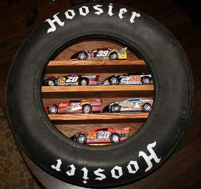Hoosier Tire Shelf