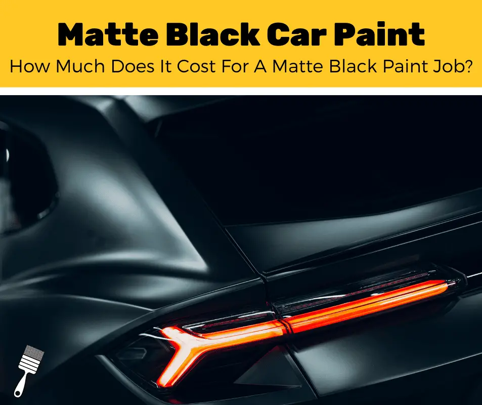 How Much Does It Cost To Get Your Car Painted Black / Car Respray ...