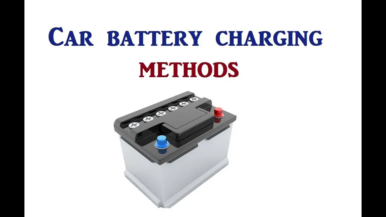 How to charge the car battery without a charger