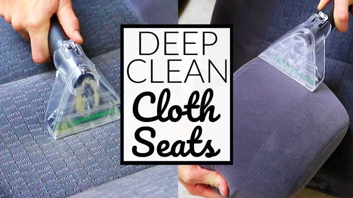HOW TO Deep CLEAN Cloth Car Seats