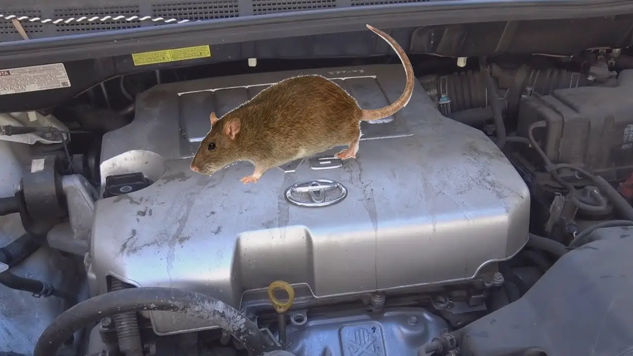 How to get rid of rat infestation: in car Engine bay