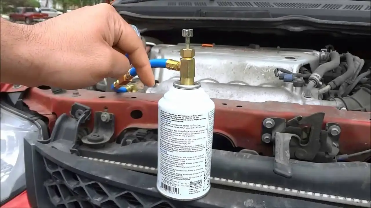 How To Refill AC Refrigerant In A Car (R134a)