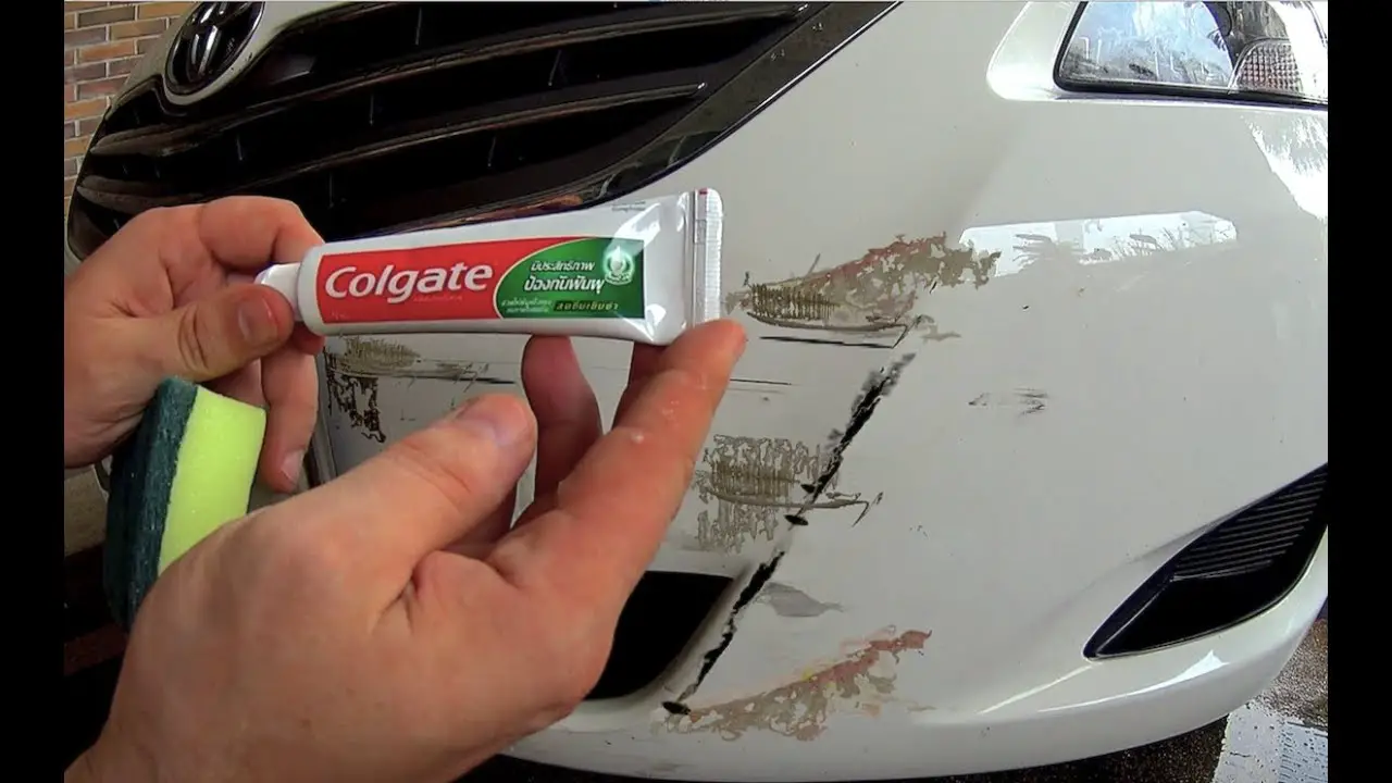 How to remove scratches from the car at home Using ...
