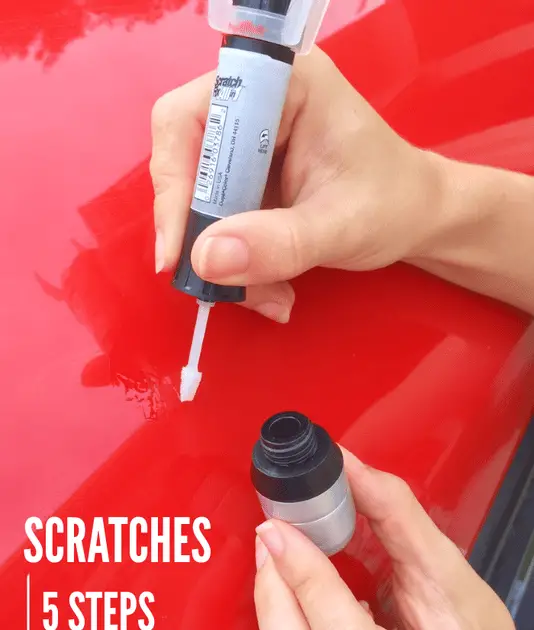 How To Touch Up Paint Scratches On Car