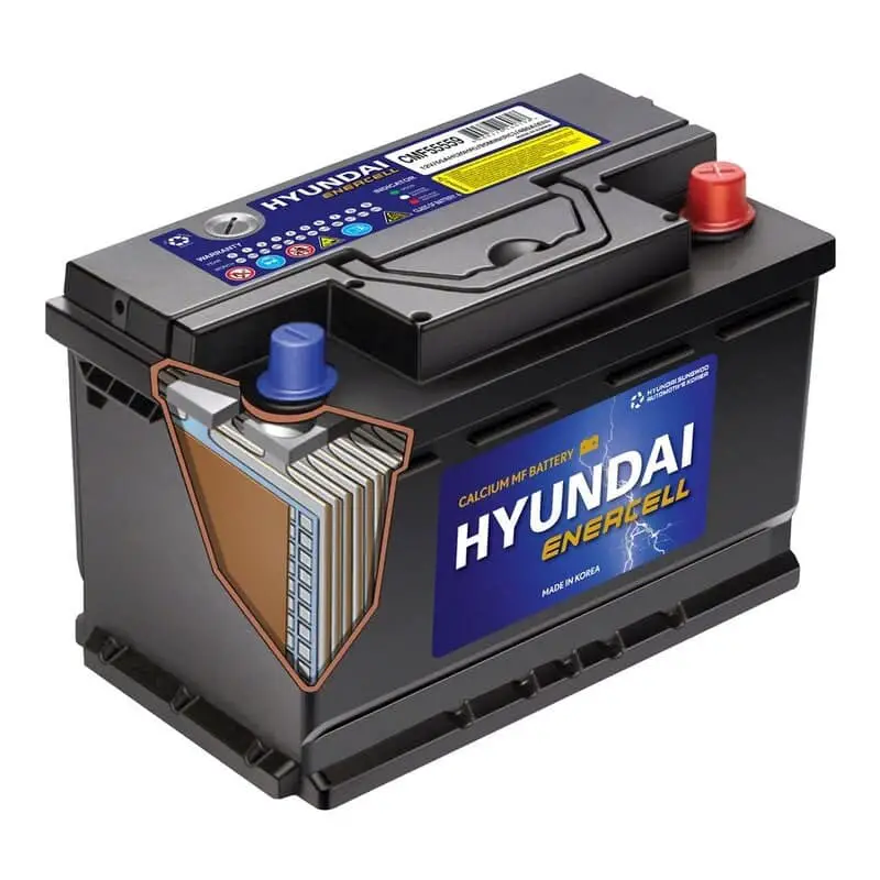 HYUNDAI 12V 440CCA Car Battery 45Ah SLA Maintenance Free for Japanese ...