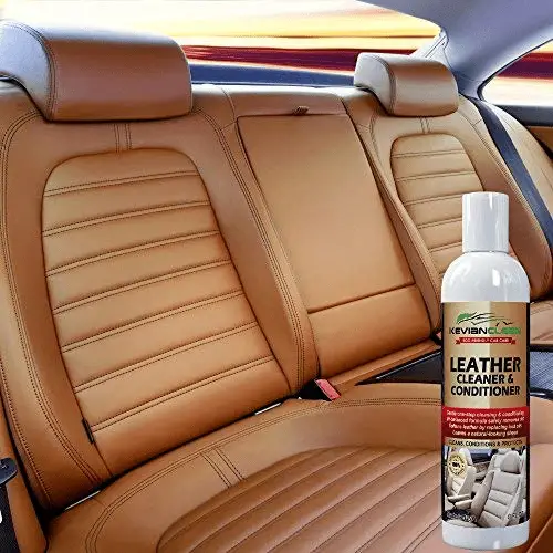Leather Cleaner Conditioner 8 Oz. Best Natural Care For Car Upholstery ...