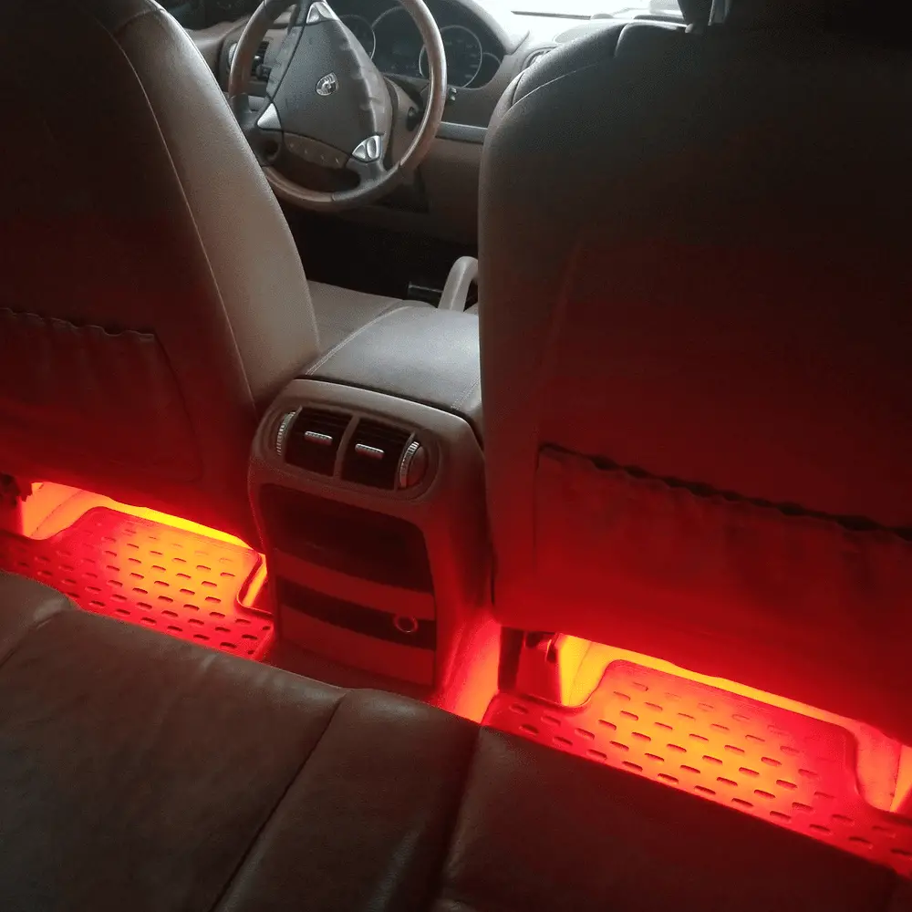 LED Under Rear Seat Interior Light Kit for Cars (ADD