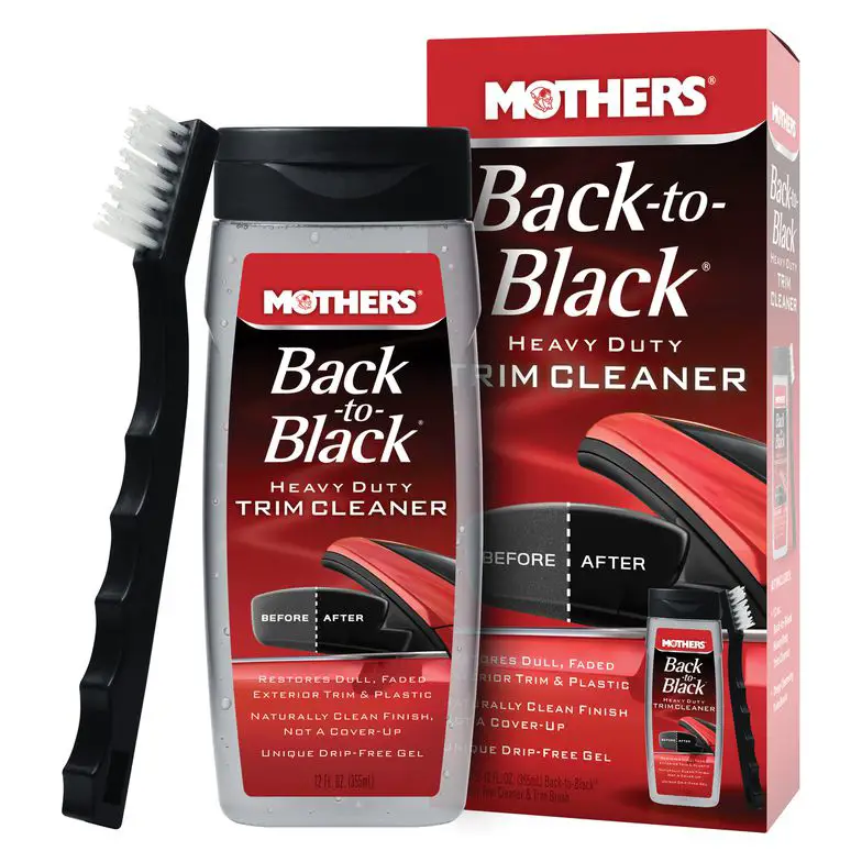 Mothers Back to Black Heavy Duty Trim Cleaner, best car wax remover ...