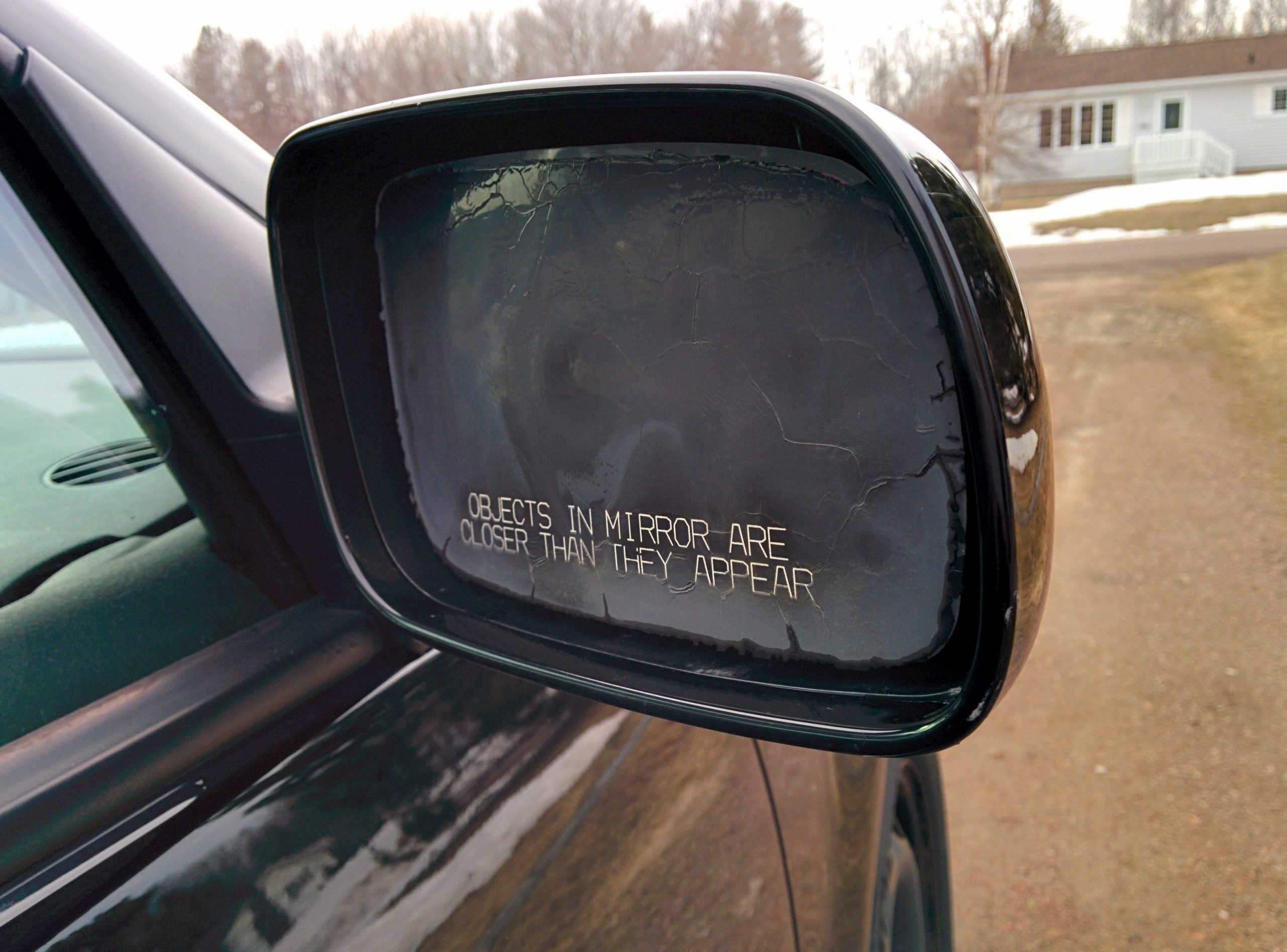 Side mirror fell off my car